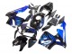 Honda CBR600RR Motorrad Verkleidung 2005-2006 - Glanzendes Schwarz Blau Flamme