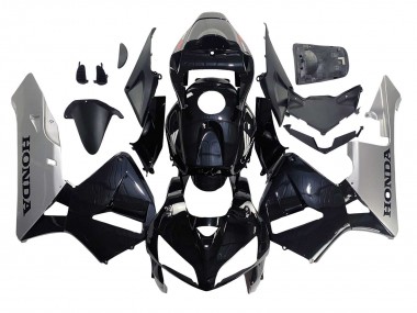 Honda CBR600RR Motorrad Verkleidung 2005-2006 - Schwarz Silber