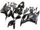 Honda CBR600RR Motorrad Verkleidung 2009-2012 - Glanzendes Schwarz Matt Schwarz