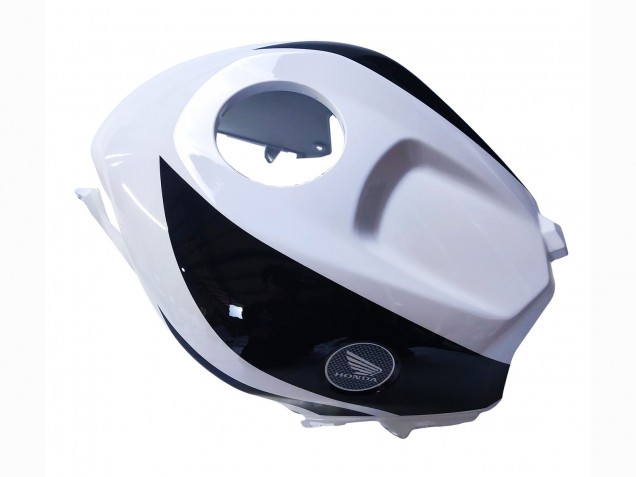 Honda CBR600RR Motorrad Verkleidung 2013-2023 - Weiss Glanzendes Schwarz Repsol