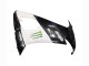 Kawasaki ZX10R Motorrad Verkleidung 2008-2010 - Glanzendes Schwarz Weiss Grun Monster Elf
