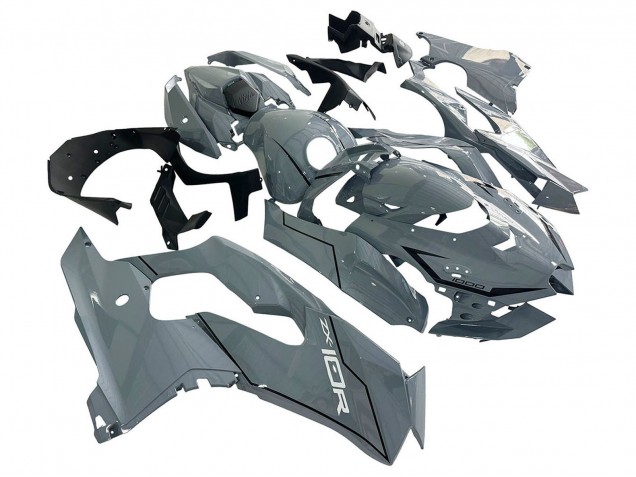 Kawasaki ZX10R Motorrad Verkleidung 2021-2025 - Grau