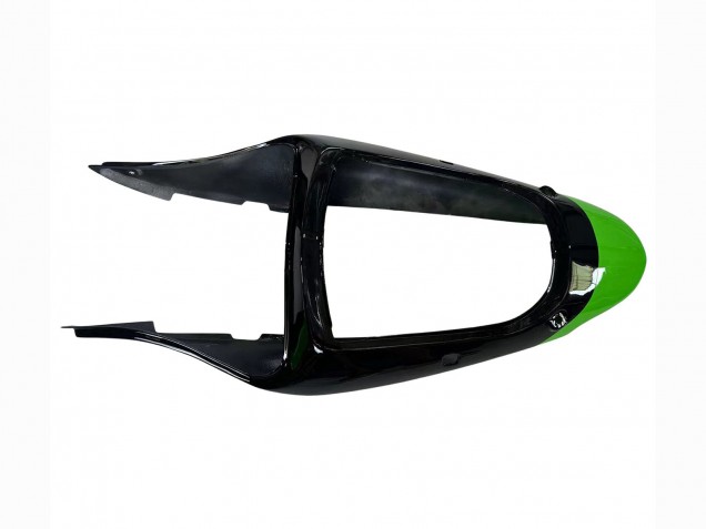 Kawasaki ZX6R Motorrad Verkleidung 1998-1999 - Grun Glanzendes Schwarz Elf Bridgestone