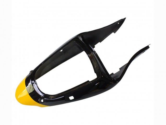 Kawasaki ZX6R Motorrad Verkleidung 1998-1999 - Gelb Schwarz Monster Elf Bridgestone