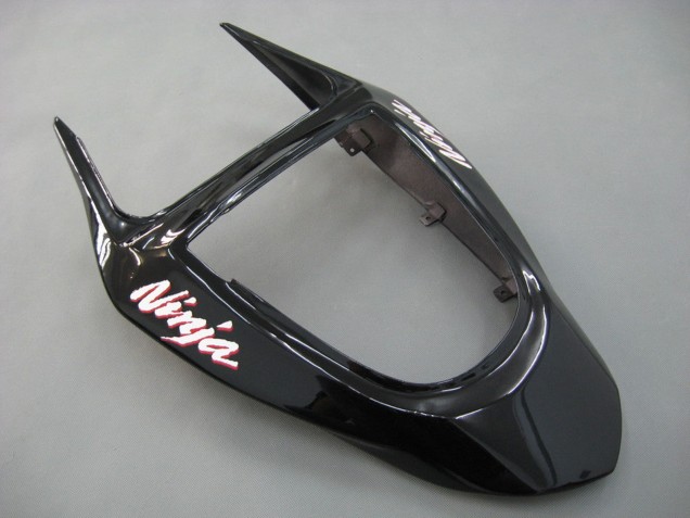 Kawasaki ZX6R Motorrad Verkleidung 2003-2004 - Glanzendes Schwarz