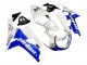 Suzuki GSXR1000 Motorrad Verkleidung 2000-2002 - Weiss Blau Jordan 59