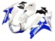 Suzuki GSXR1000 Motorrad Verkleidung 2000-2002 - Weiss Blau Jordan 59