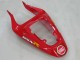 Suzuki GSXR1000 Motorrad Verkleidung 2000-2002 - Weiss Rot Lucky Strike