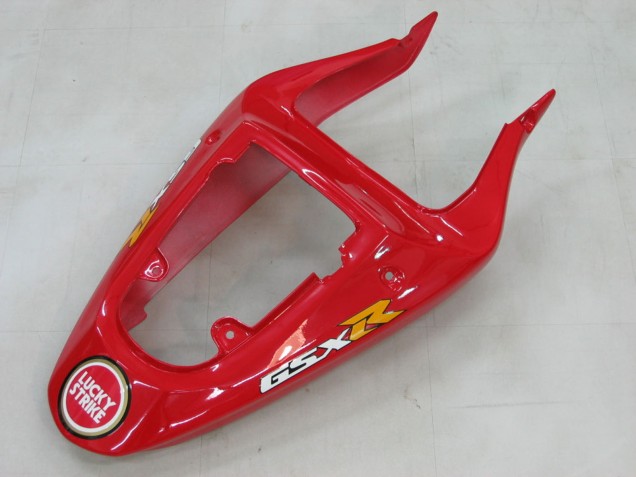 Suzuki GSXR1000 Motorrad Verkleidung 2000-2002 - Weiss Rot Lucky Strike