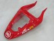 Suzuki GSXR1000 Motorrad Verkleidung 2000-2002 - Weiss Rot Lucky Strike