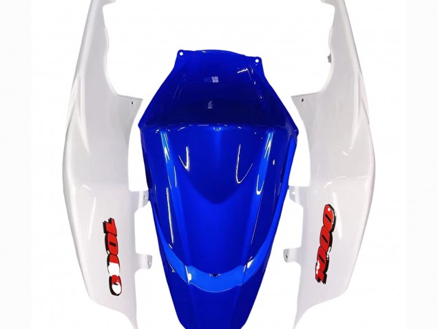 Suzuki GSXR 1000 Motorrad Verkleidung 2007-2008 - Weiss Blau Schwarz Rot
