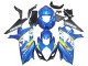 Suzuki GSXR 1000 Motorrad Verkleidung 2007-2008 - Blau Gelb Schwarz