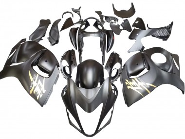Suzuki GSXR 1300 Hayabusa Motorrad Verkleidung 2008-2020 - Matt Grau Hayabusa