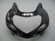 Suzuki GSXR 600 / GSXR 750 Motorrad Verkleidung 2001-2003 - Glanzendes Schwarz Rot Weiss