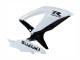 Suzuki GSXR 600 / GSXR 750 Motorrad Verkleidung 2008-2010 - Weiss Schwarz
