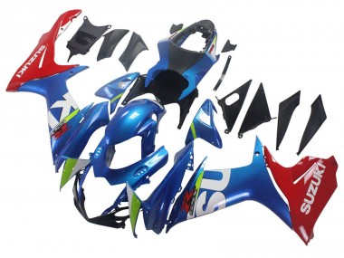 Suzuki GSXR 600 / GSXR 750 Motorrad Verkleidung 2011-2024 - Blau Rot