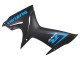 Suzuki GSXR 600 / GSXR 750 Motorrad Verkleidung 2011-2024 - Blau Matt Schwarz