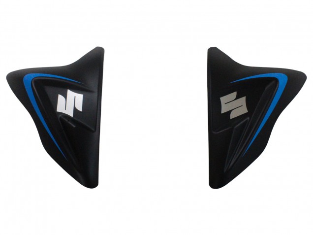 Suzuki GSXR 600 / GSXR 750 Motorrad Verkleidung 2011-2024 - Blau Matt Schwarz