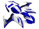 Yamaha YZF R3/R25 Motorrad Verkleidung 2015-2018 - Weiss Blau Schwarz Rennen
