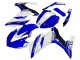 Yamaha YZF R3/R25 Motorrad Verkleidung 2015-2018 - Weiss Blau Schwarz Rennen