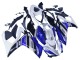 Yamaha YZF R3/R25 Motorrad Verkleidung 2015-2018 - Weiss Blau Schwarz Yamalube