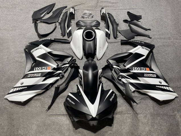 Yamaha YZF R3/R25 Motorrad Verkleidung 2015-2018 - Weiss Schwarz Yamalube ENEOS