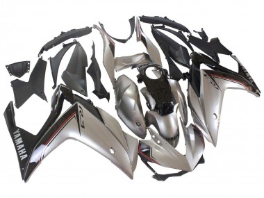 Yamaha YZF R3/R25 Motorrad Verkleidung 2015-2018 - Silber Schwarz