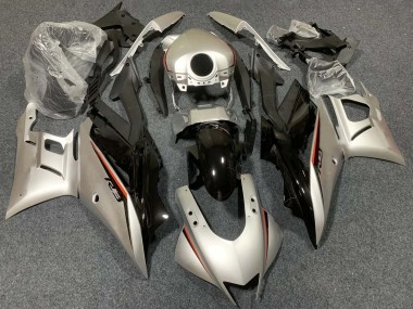 Yamaha YZF R3/R25 Motorrad Verkleidung 2015-2018 - Silber Rot Schwarz