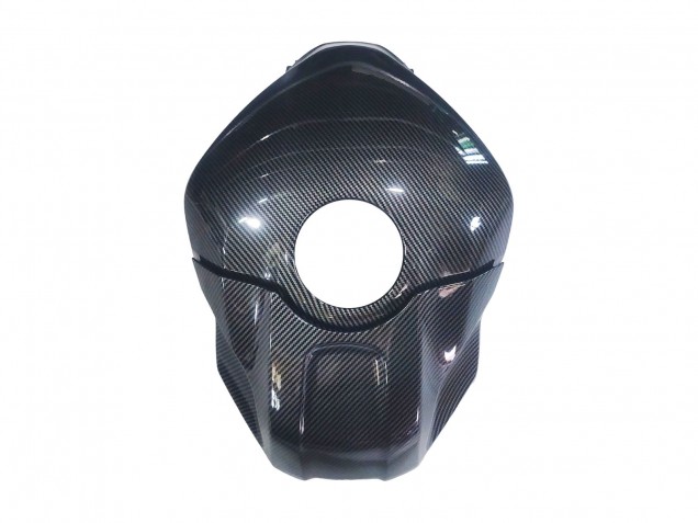 Yamaha YZF R3/R25 Motorrad Verkleidung 2019-2021 - Gold Schwarz Carbonfaser