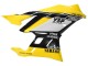 Yamaha YZF R3/R25 Motorrad Verkleidung 2019-2021 - Gelb Weiss Schwarz Streifen