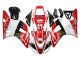 Yamaha YZF 1000 R1 Motorrad Verkleidung 1998-1999 - Rot Weiss Schwarz Gelb Monster Milwaukee MAXXIS 11