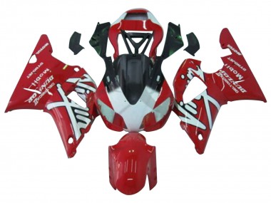 Yamaha YZF 1000 R1 Motorrad Verkleidung 1998-1999 - Rot Weiss Schwarz Dunlop