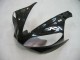 Yamaha YZF 1000 R1 Motorrad Verkleidung 2000-2001 - Glanzendes Schwarz Weiss Aufkleber