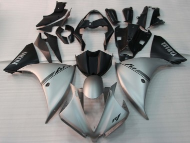 Yamaha YZF 1000 R1 Motorrad Verkleidung 2009-2011 - Silber Schwarz