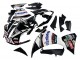 Yamaha YZF 1000 R1 Motorrad Verkleidung 2009-2011 - Glanzendes Schwarz Weiss Rot Volvo Fimer Yamalube 87