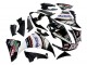 Yamaha YZF 1000 R1 Motorrad Verkleidung 2009-2011 - Glanzendes Schwarz Weiss Rot Volvo Fimer Yamalube 87