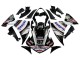 Yamaha YZF 1000 R1 Motorrad Verkleidung 2009-2011 - Glanzendes Schwarz Weiss Rot Volvo Fimer Yamalube 87