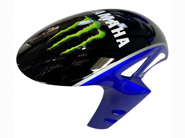 Yamaha YZF 1000 R1 Motorrad Verkleidung 2015-2019 - Blau Glanzendes Schwarz Grun Monster