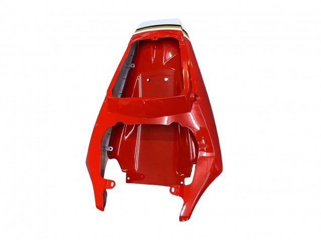 Yamaha YZF R6 Motorrad Verkleidung 2003-2004 - Weiss Rot Lucky Strike Motul