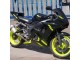Yamaha YZF R6 Motorrad Verkleidung 2003-2004 - Glanzendes Schwarz Neon Gelb