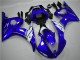 Yamaha YZF 600 R6 Motorrad Verkleidung 2005 - Blau Weiss
