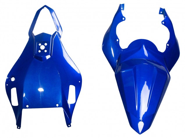 Yamaha YZF 600 R6 Motorrad Verkleidung 2006-2007 - Blau Weiss Glanzendes Schwarz