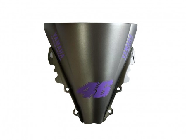 Yamaha YZF 600 R6 Motorrad Verkleidung 2006-2007 - Grau Lila Motul