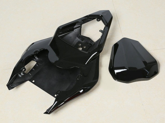 Yamaha YZF 600 R6 Motorrad Verkleidung 2006-2007 - Glanzendes Schwarz Matt Schwarz Weiss Motul Michelin