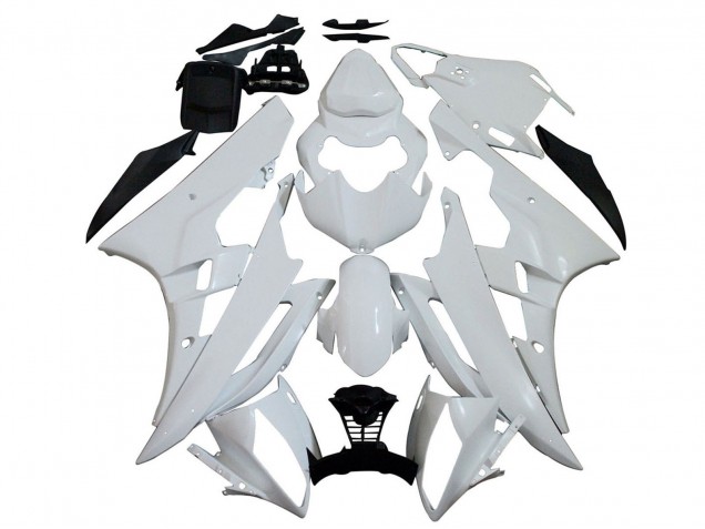 Yamaha YZF 600 R6 Motorrad Verkleidung 2006-2007 - Unbemalt