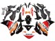 Honda CBR250RR Motorrad Verkleidung 2011-2015 - Orange Weiss Rot Schwarz Glanzendes HRC Repsol