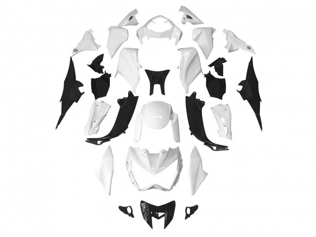 Kawasaki Z800 Motorrad Verkleidung 2013-2018 - Weiss
