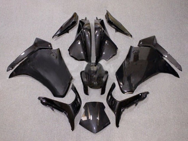 Honda VFR 1200 Motorrad Verkleidung 2010-2014 - Schwarze Carbonfaser