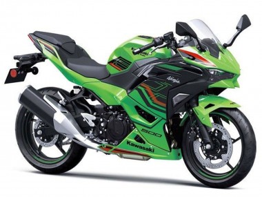 Kawasaki Ninja 500 EX500R Motorrad Verkleidung 2024-2026 - Grun Schwarz Rot