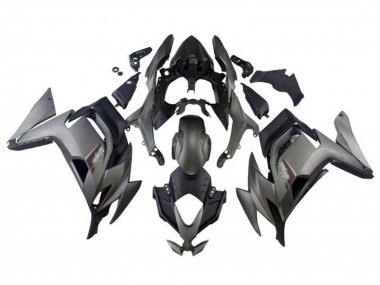 Kawasaki Ninja 650 EX650 Motorrad Verkleidung 2020-2024 - Matt Grau Matt Schwarz